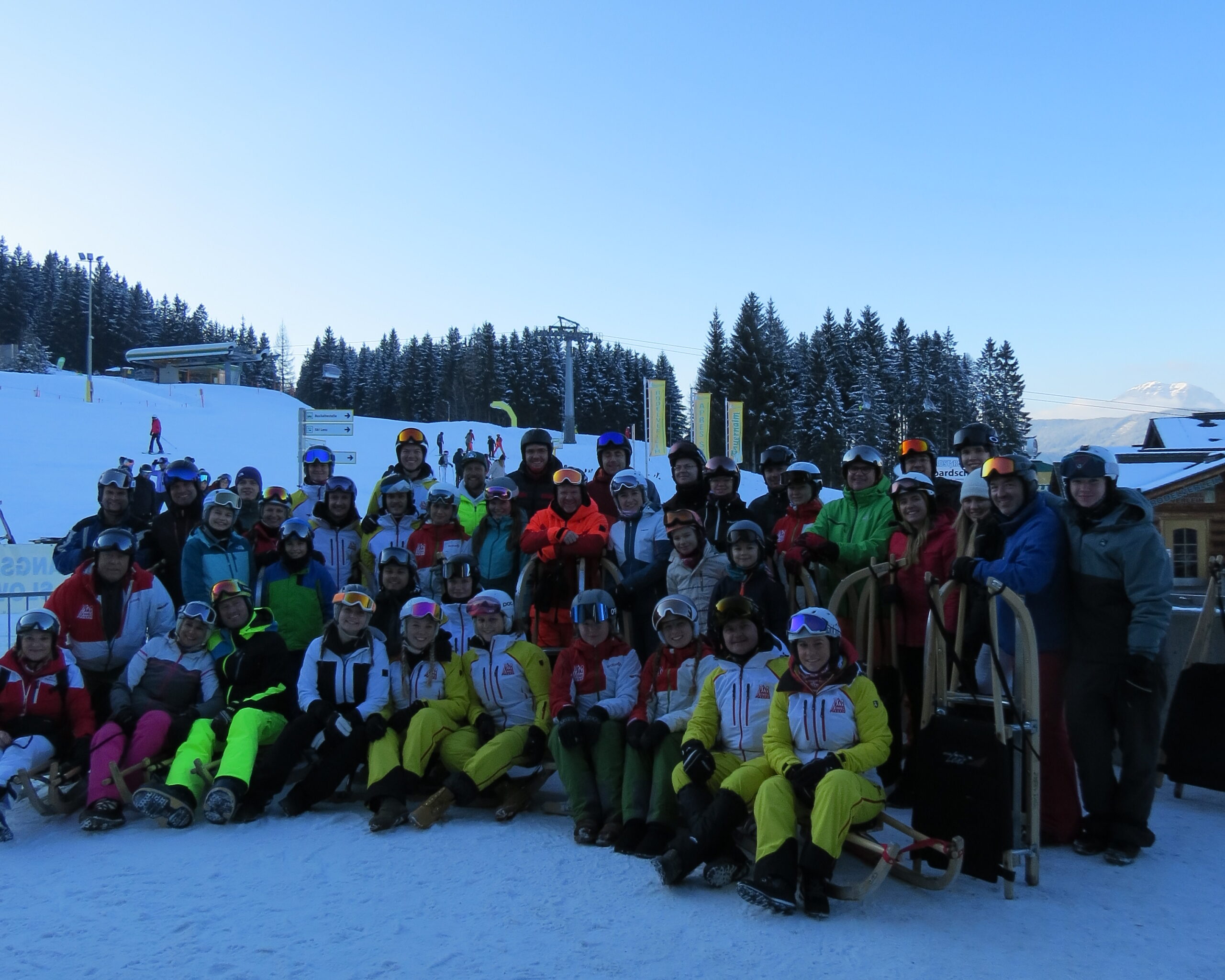 Ski-Club Passau e.V, auf Mondscheinfahrt