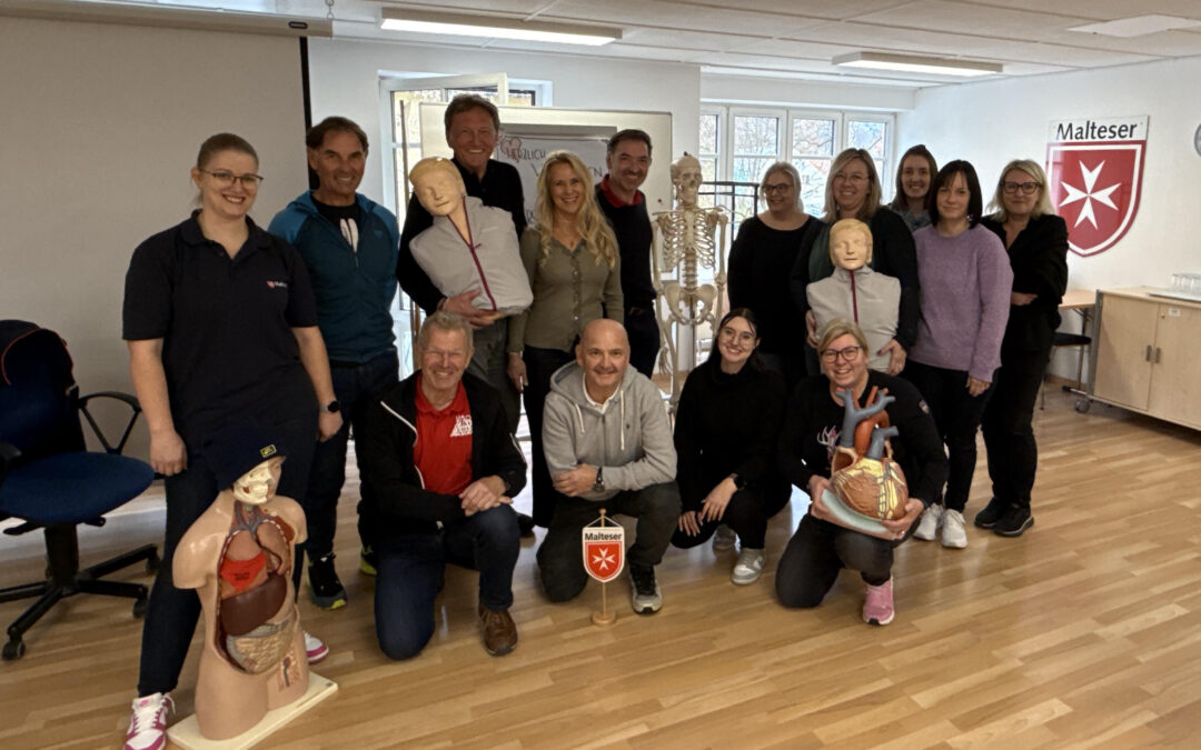 Mit Erste-Hilfe-Schulung fit auf die Piste